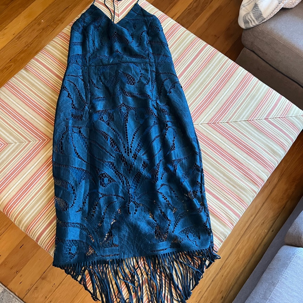 Never worn & tags still on gorgeous turquoise dress!